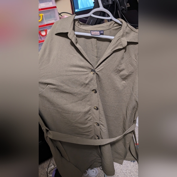 Button Up Dress - Picture 2 of 2